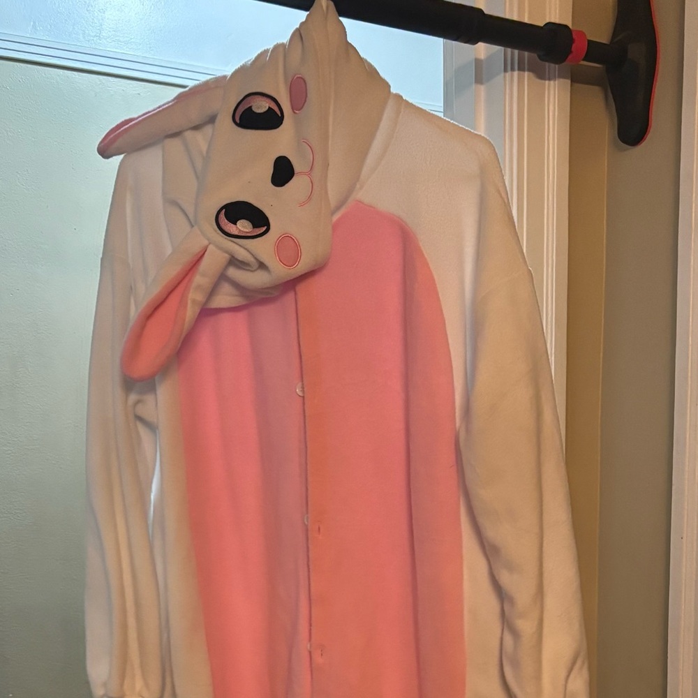 Bunny Hooded Onesie Costume